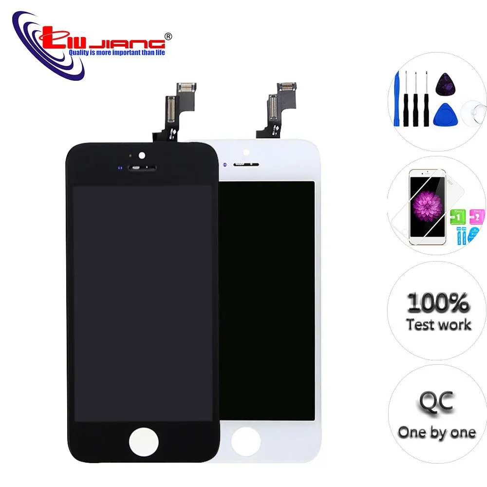 ЖК-дисплей и дигитайзер сенсорного экрана в сборе для iPhone 5S 5 5C SE | Мобильные