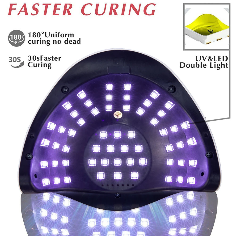 Электрическая УФ-лампа для сушки гель-лака Светодиодный гтей 4 режима