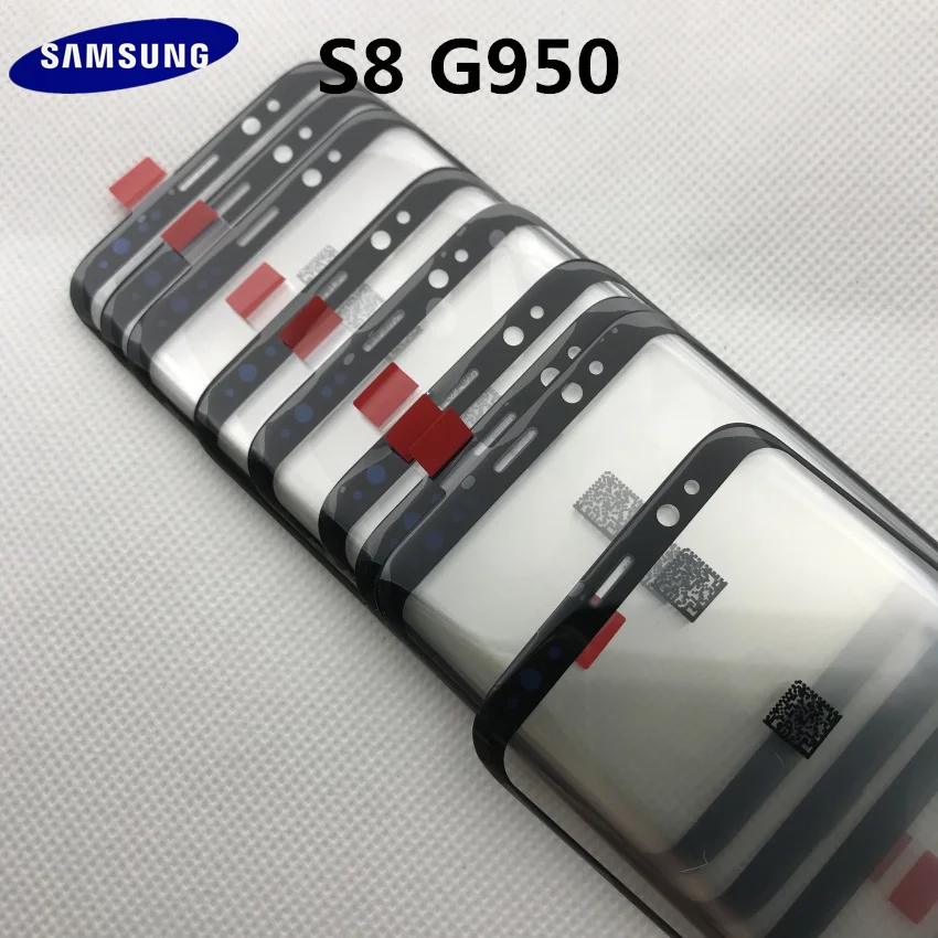 samsung Galaxy s8 edge G950 G950F полный корпус крышка батареи заднее стекло+ Переднее Сенсорное стекло запасные части инструменты