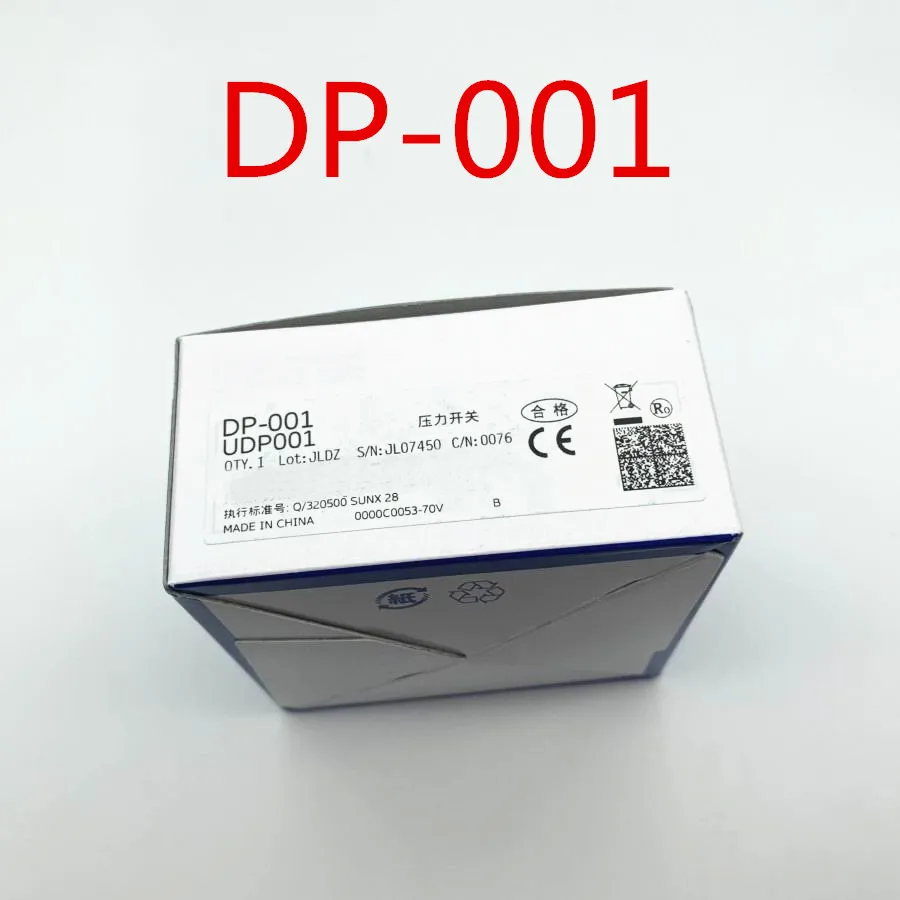 DP-001 New Original Genuine Digital Low Pressure Vacuum Type Sensor NPN for Gas -14.5 to + 14.5 PSI (-100.0 to +100.0 KPA)
