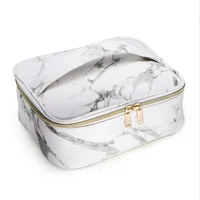 portable travel toiletry bag for women and man marbled cosmetic storage box multifunctional waterproof organizer makeup wash bag