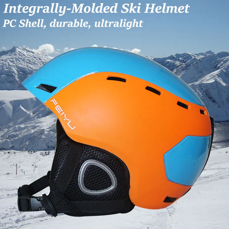 Безопасный Портативный лыжный шлем цельно Формованный сноуборд спортивный для