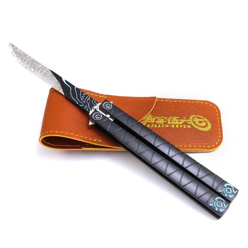 Animation peripheral alloy weapon Archie Magic Knife Thousand Blade Butterfly Flying Training Props Collection Toys | Игрушки и хобби