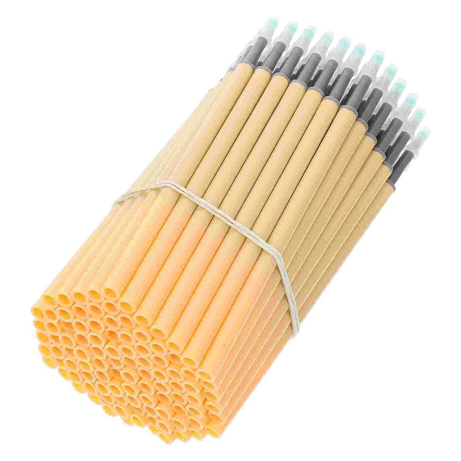 

100Pcs Portable Neutral Pen Refills Useful Student Stationeries Pen Refills