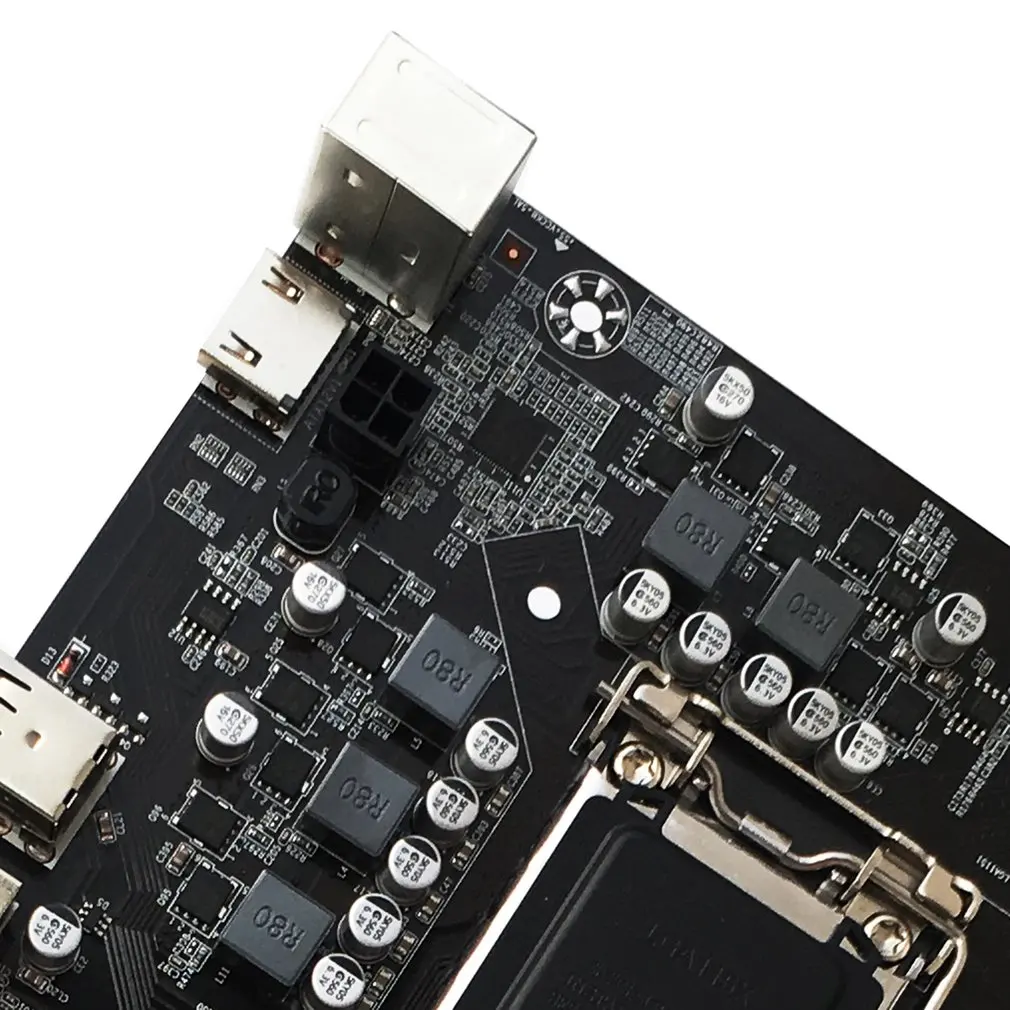 B250C компьютерная материнская плата с 12 графическим слотом USB3.0 для интерфейса PCI E