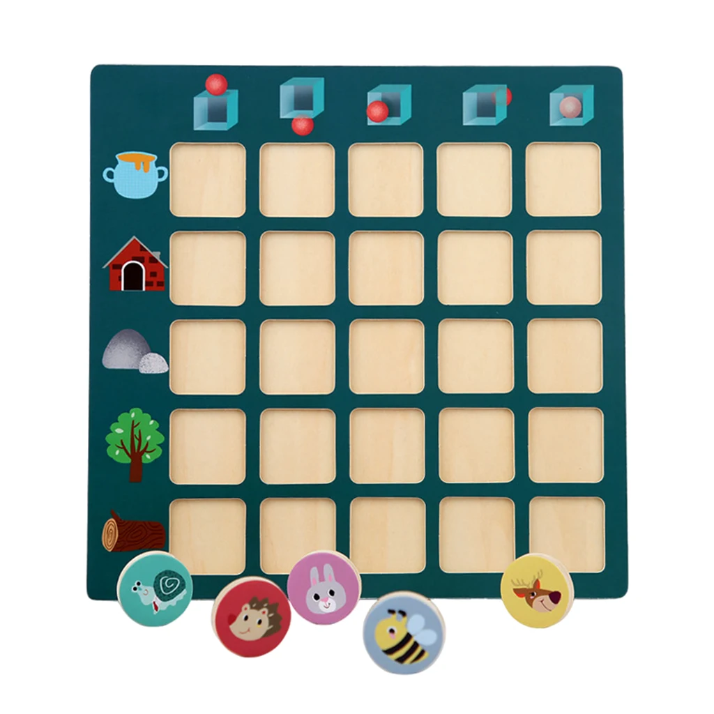 

Montessori Find Direction Game Educational Toy Early Learning for Boys Girls Kids Children Travel Toys Preschool