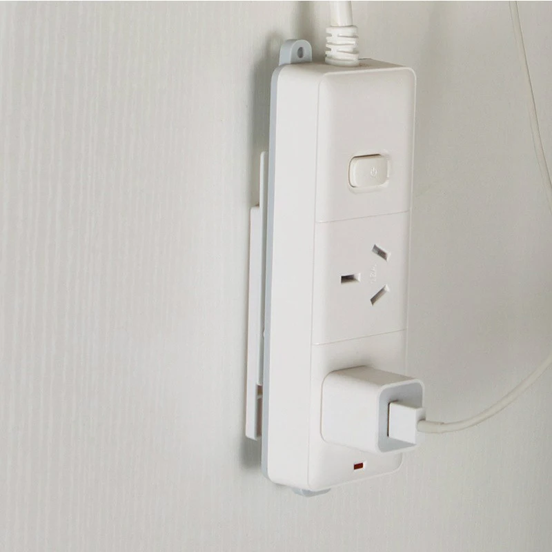 Держатель для хранения настенный держатель штепсельная вилка мощный