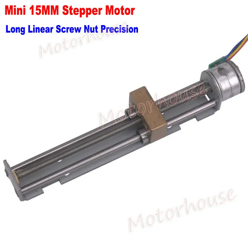 90mm de Chumbo Longo Linear Parafuso Porca Deslizante Motor dc 5 v 2-fase 4-fio Stepping Faça Você Mesmo 3d Impressora