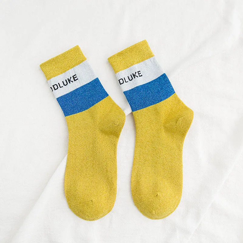 Японская мода на каждый день &quotGOODLUCK с надписью забавными буквами креативный