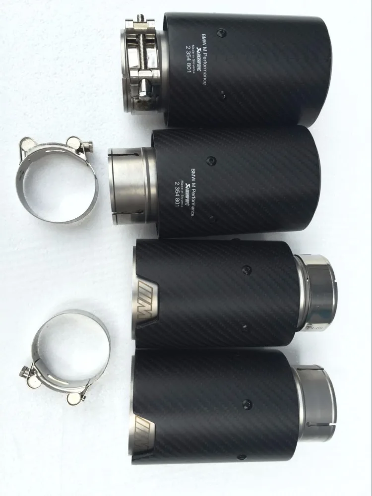 4 шт. 63 мм * 89 M производительность выхлопной трубы глушитель для BMW M5 E60 F10|muffler