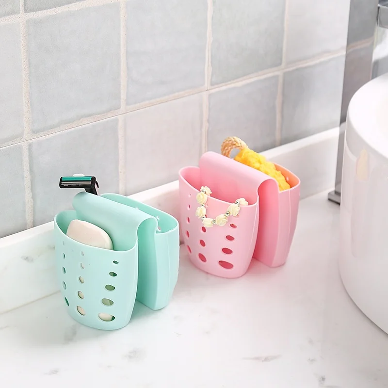 Держатель для кухонной раковины двойной силиконовый держатель губки органайзер