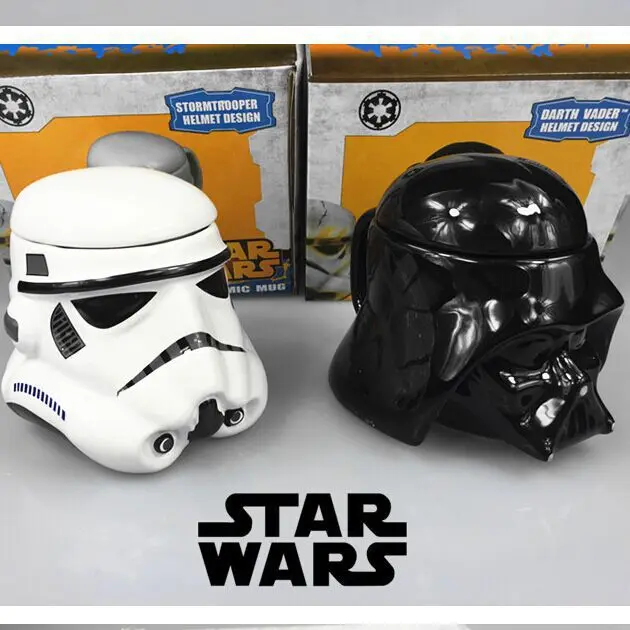 Кофейная чашка с солдатиком из Диснея Звездные войны Дарт Вейдер черный воин