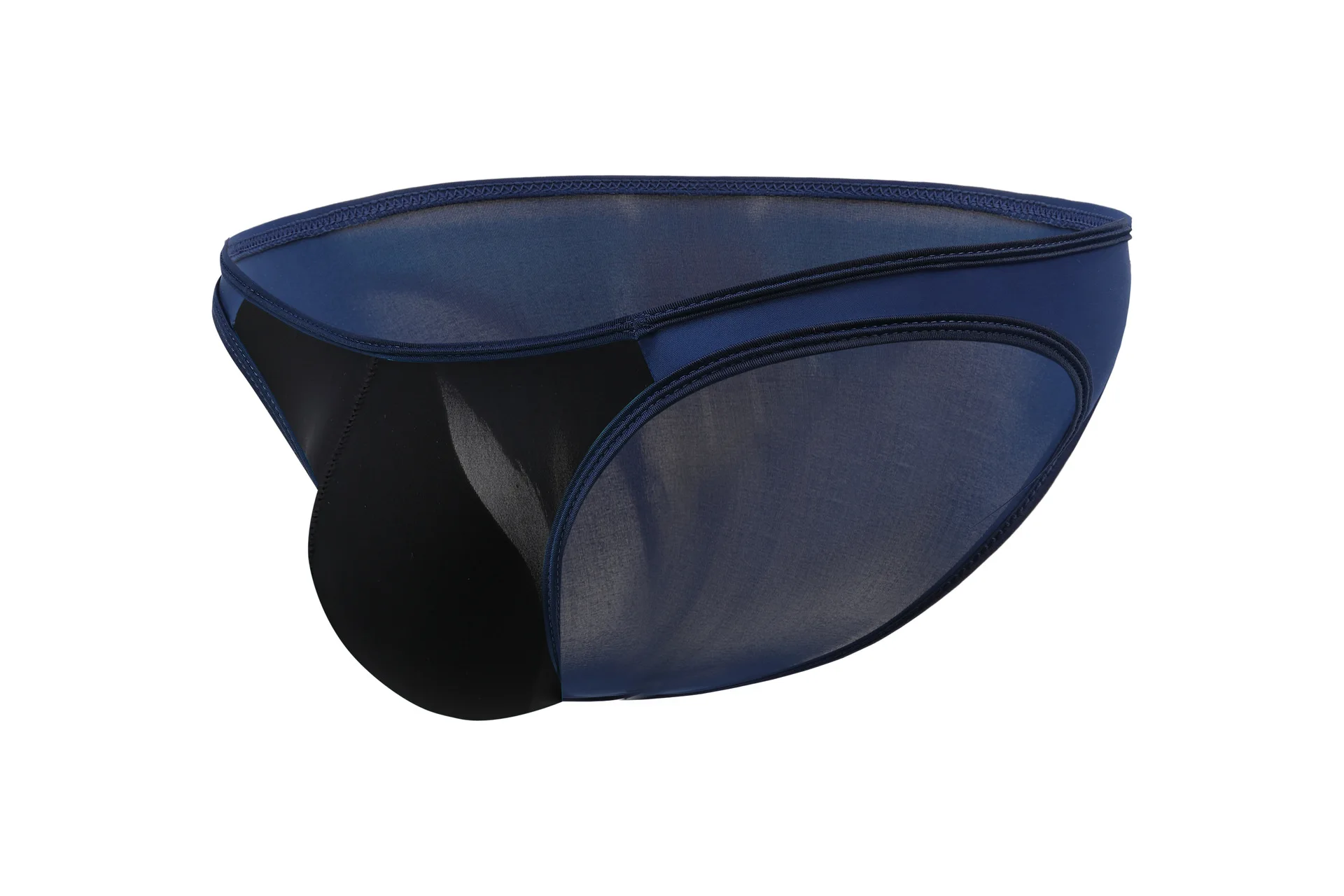 Мужские короткие дышащие сексуальные брифы из ледяного шелка эротическое