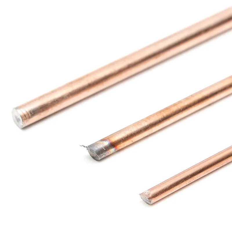 

10pcs/set 1.6/2.4/3.2mmx330mm Red Copper Welding Brazing Wire Solder TIG Filler Rod a18 Steel Mild Steel