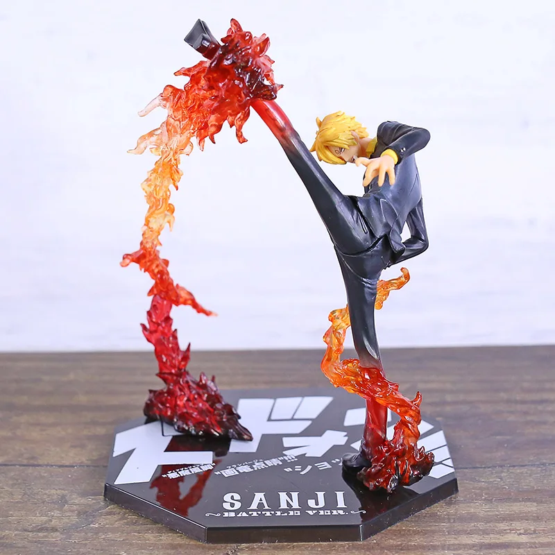 

Аниме Sanji Batlle Ver. ПВХ фигурка Коллекционная модель Figurals