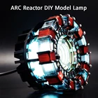 Модель дугового реактора в масштабе 1:1, игрушки, необходимо собрать реактор светодиодный метром 8 см со светодиодсветильник кой, дуговой реактор MK1
