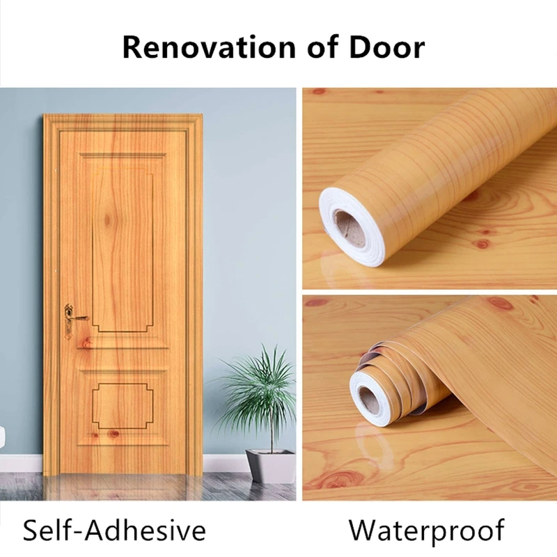 Дерева кожуру и палкой Wall Бумага самоклеющаяся виниловая пленка Стикеры для