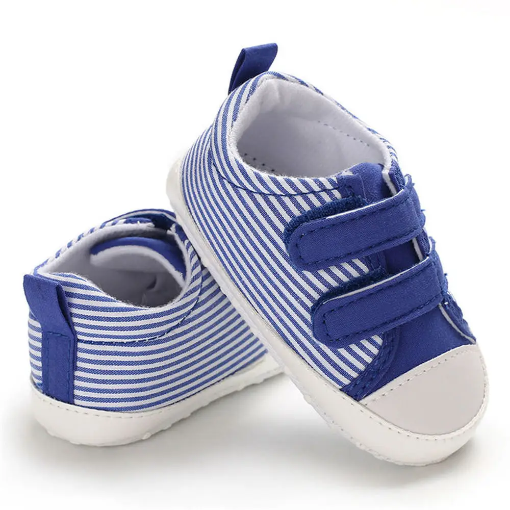Обувь для новорожденных мальчиков Кроссовки Повседневная парусиновая обувь на