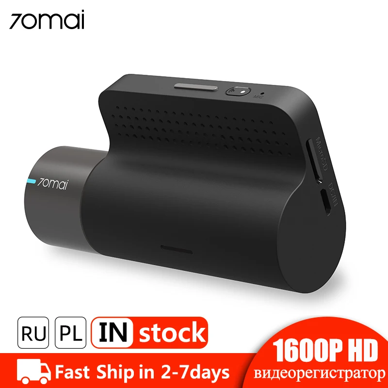 70mai Dash Cam мини умный Автомобильный видеорегистратор камера Wifi 1600P HD ночное видение 140FOV Автомобильная камера видео рекордер парковочный монитор g-сенсор