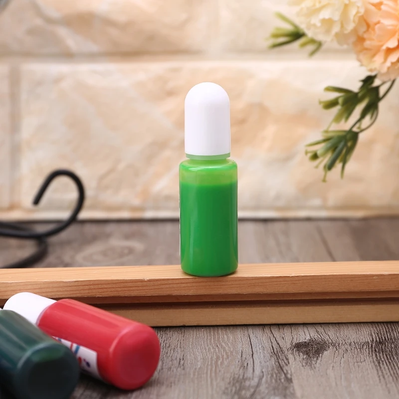 

6pcs 10ml Epoxy Resin Diffusion Pigment DIY Handmade Scented Candle Coloring Colorants Dye Ink