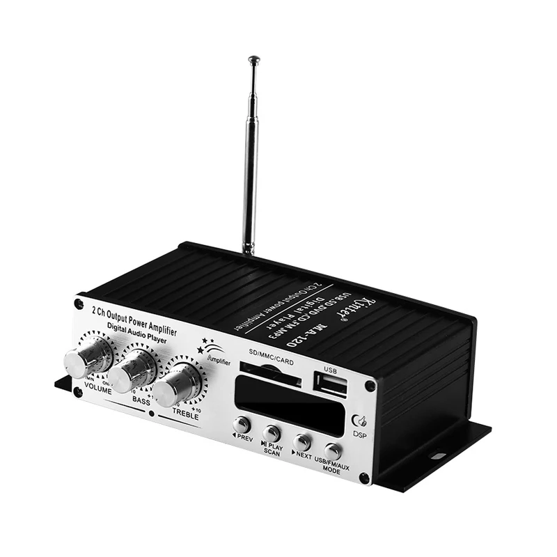 Фото Аудио Bluetooth-совместимый FM-радио mp3-плеер усилитель мощности стерео эквалайзер Hi-Fi