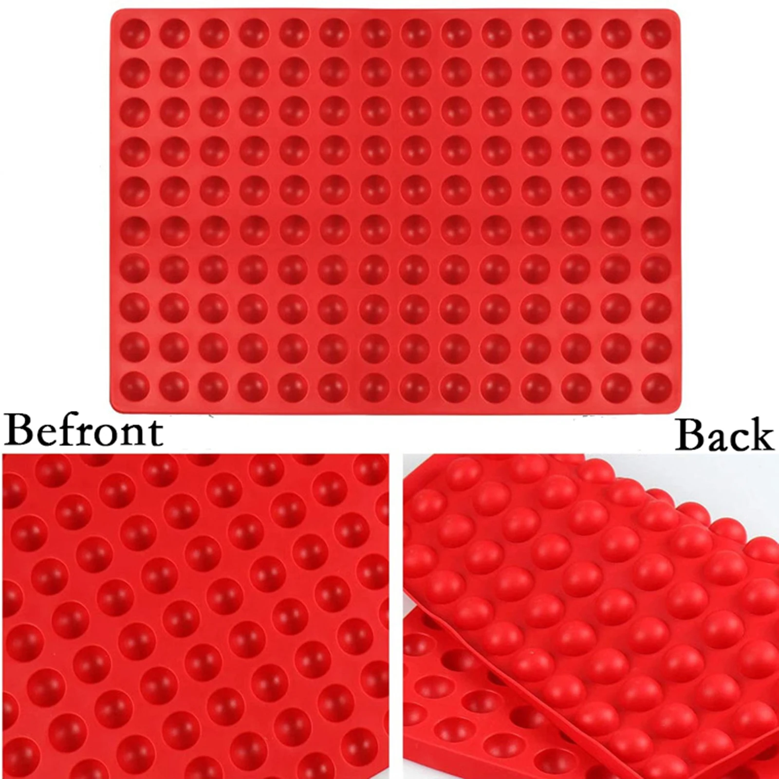 468 полость мини круглая силиконовая форма для шоколадных капель собак леденцы