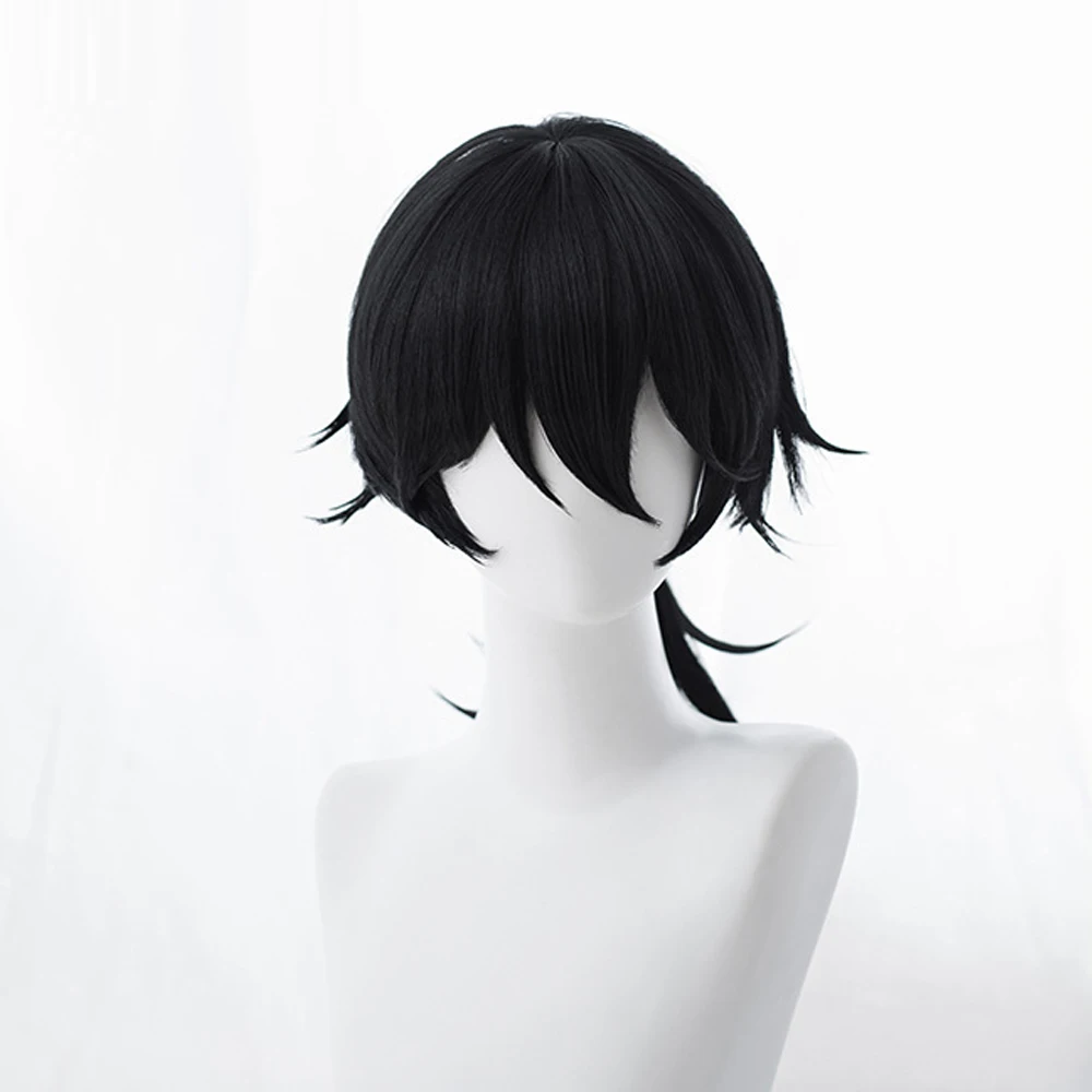 Парик Sakamoto Ryouma из аниме-игры Fate Grand Order FGO Rider парик для косплея черные головные