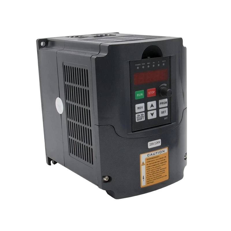 

Variable Frequency Drive 110/220/380V 0-400Hz 3P Output 0.75KW/1.5KW/2.2kw/3KW VFD Inverter For CNC Spindle Motor Speed Control