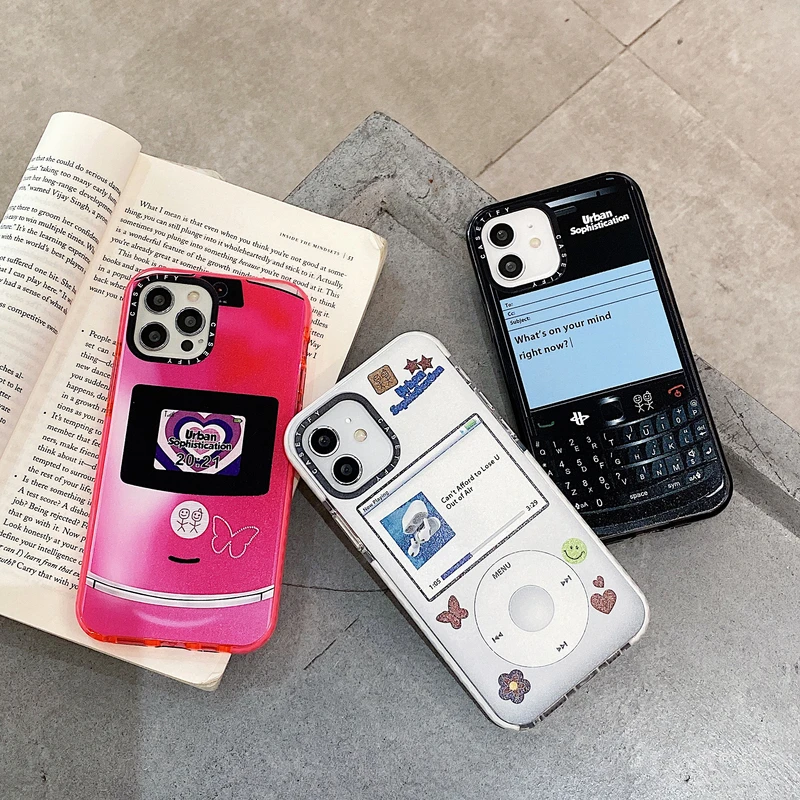 

INS Funny illustration Pattern Phone Case For iPhone 13 12 11 Pro Max XR X XS Max 7 8 Plus SE 2020 Cases Silicone Soft Cover