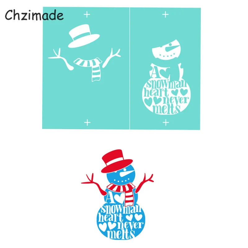 Самоклеящийся трафарет Chzimade для шелкографии 28 х21 см украшение дома сделай сам на
