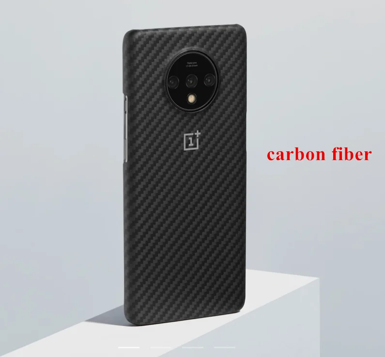 carbon fiber Официальный песчаник силиконовый чехол для OnePlus 7T 6T 6 7 pro защитный чехол оригинальные аксессуары karbon нейлоновый бампер - Цвет: carbon fiber