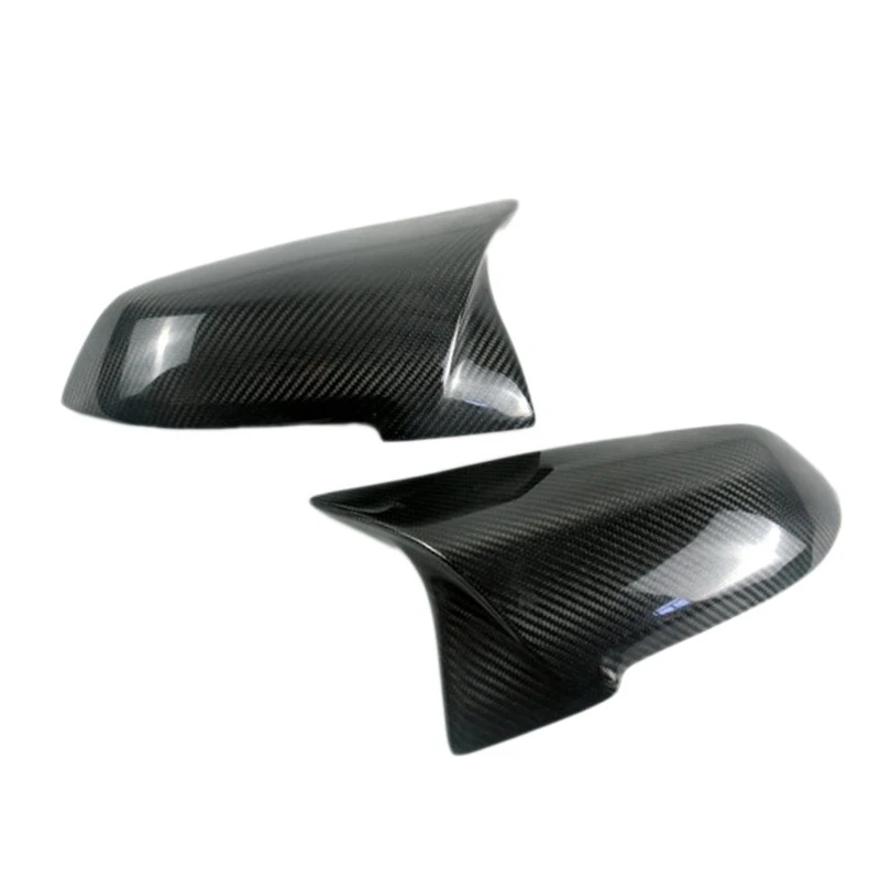 

for-BMW F20 F21 F22 F30 F32 F36 F48 F49 Carbon Fiber Side Rear View Mirror Cover Trim Side Wing Mirror Caps
