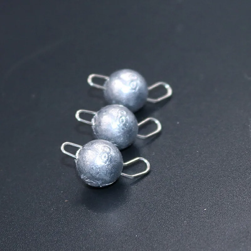 

10Pcs/lot Lead Hook 2g 4g 6g 8g 12g Fishing Head Lead Deep Water Bullet Weight Soft Lure Baits Texas Fishing Accessories