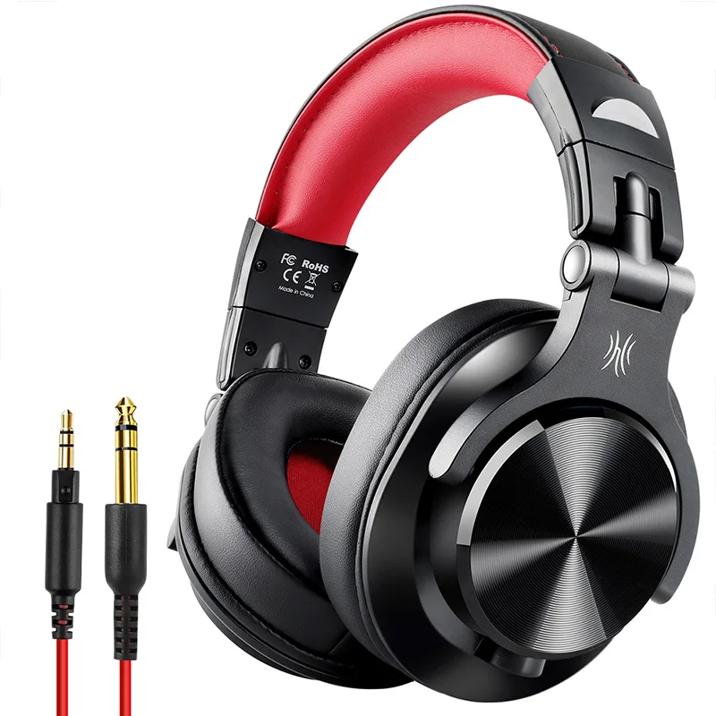 Oneodio Fusion профессиональные Проводные студийные DJ наушники+ беспроводная Bluetooth 4,0 гарнитура HIFI стерео монитор наушники с микрофоном
