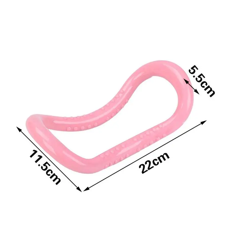 

1Pcs Fitness Yoga Ring Yoga Massage Circle Stretch Ring Pilates Yoga Exercise Yoga Ring Stretch Equiment Ring Relax Fitness W6Z6