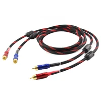 pair occ copper audio interconnect cable rca to rca audio cable hifi audiophile cable for cdamp
