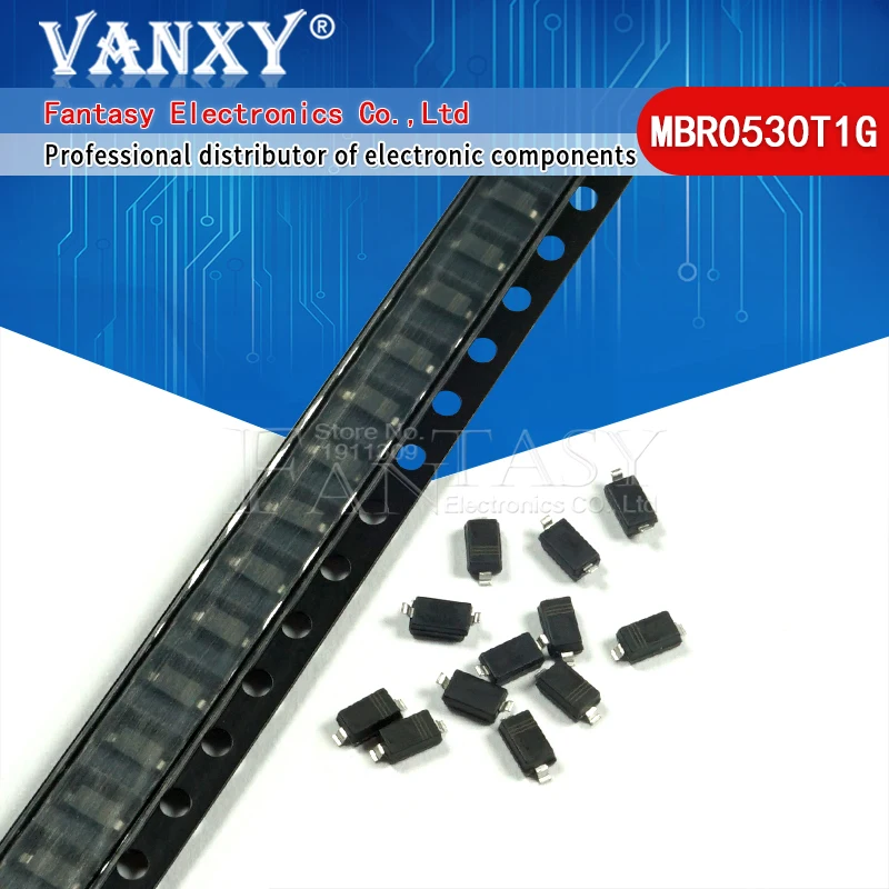 100 шт. MBR0530T1G SOD123 MBR0530 SOD новая и оригинальная интегральная схема|10 pcs| |