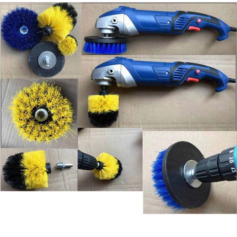 7 шт. Щетка Для Чистки унитаза, Набор Щеток Для скруббера, набор для ванной, дрель, беспроводные щетки для унитаза, электрическая щетка для чистки