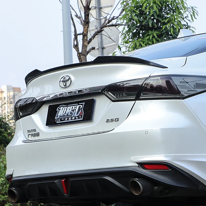 Новый дизайн для Toyota Camry 2018 высокое качество и твердость ABS спойлер из материала