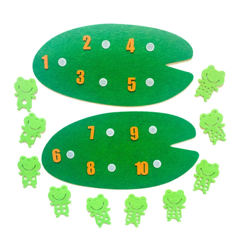 2020 ручной работы ручная работа лягушка чисел подсчет математическая игрушка