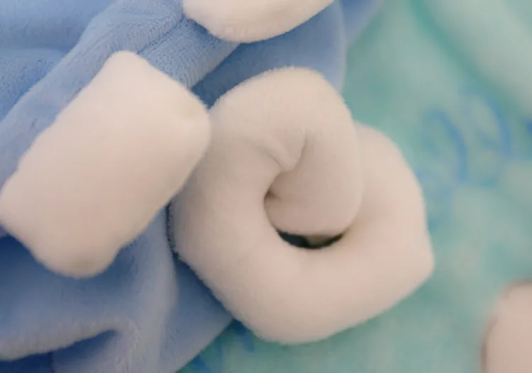 Kawaii Cinnamoroll плюшевое одеяло с большими ушами, Набивная игрушка собака, милая кукла, сохраняющая тепло зимой для малышей, детей, рождественские подарки