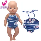 Одежда для кукол 40 см 43 см комбинезон для мальчиков темно-синяя Пижама Детские игрушки для девочек