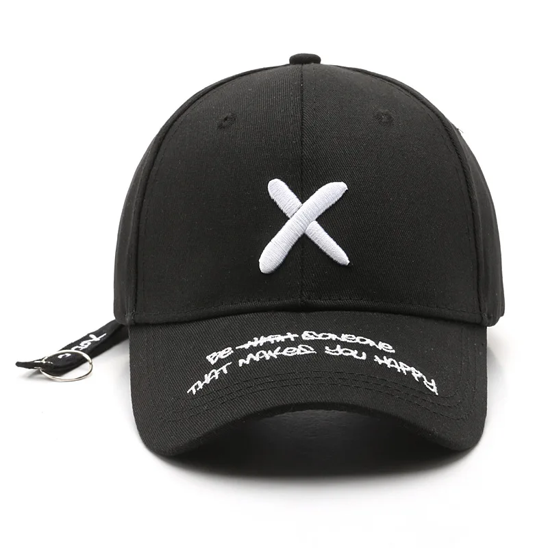 

Baseball Cap for Men and Women Fashion Cotton X Embroidery Hats Casual Unisex Snapback Boy Girl Summer Sun Hip Hop Caps Gorras
