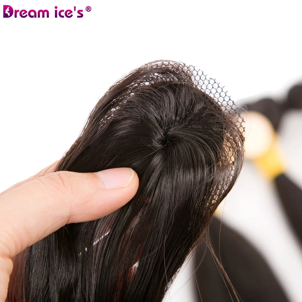 Dream ice's АФРО Синтетические свободные волнистые пучки для наращивания волос