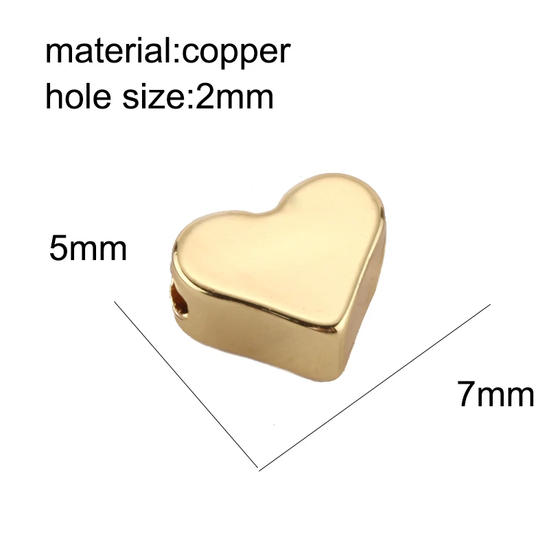 2 шт. медные бусины-разделители для ювелирных изделий | Украшения и аксессуары