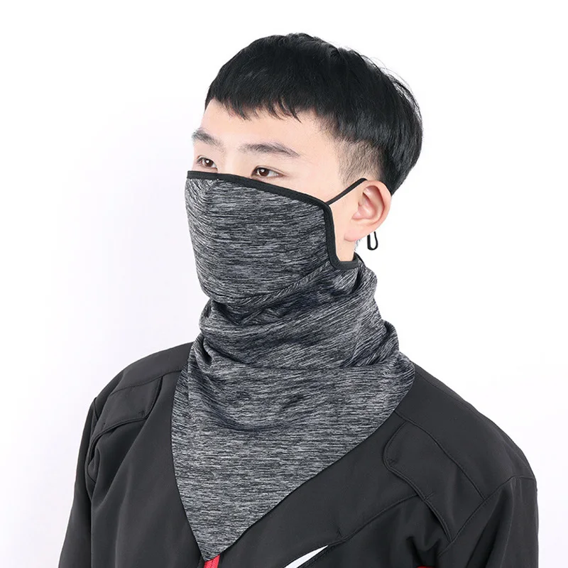 

New Winter Warm Outdoor Dustproof Cycling Scarf Windproof Hiking Skiing Snowboard Men Headband MTB Fishing Mask
