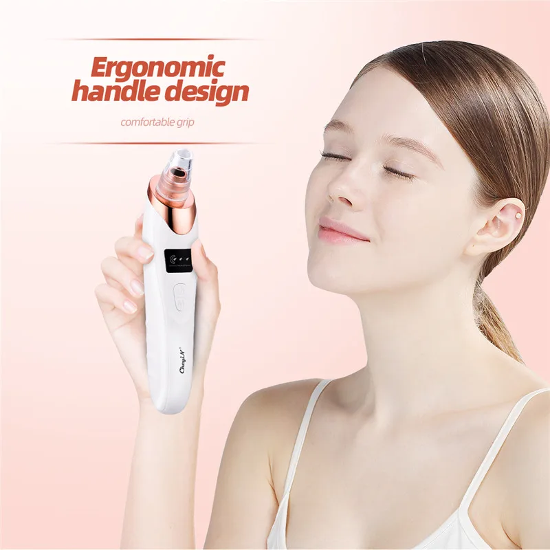 

Quick Charge Blackhead Remover Vacuum Suction Pore Cleaner Nose Dirty Cleansing Beauty Device Dead Skin Scrubber Acne Extractor
