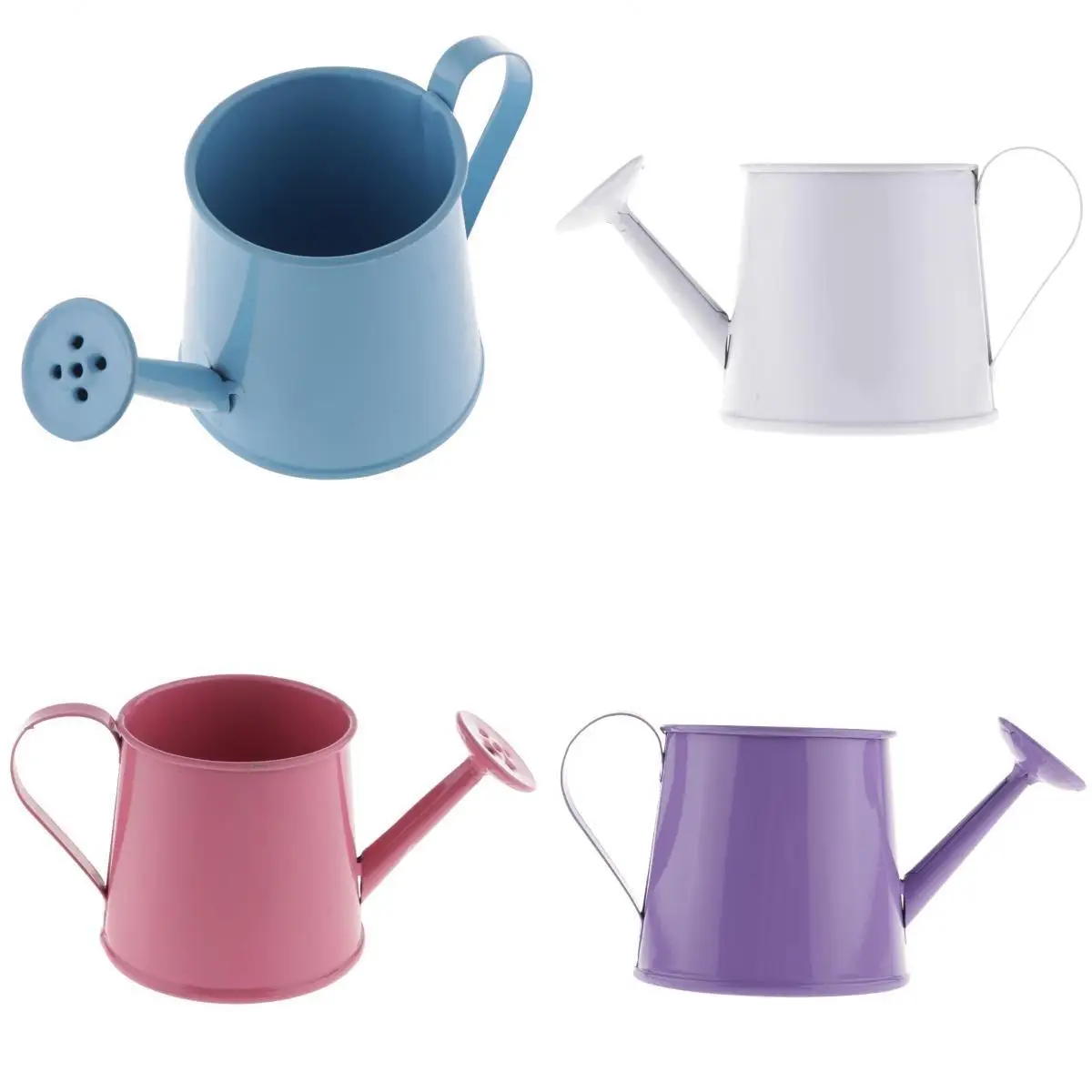 4 шт креативные мини металлический Железный Лейка садовый цветочный горшок