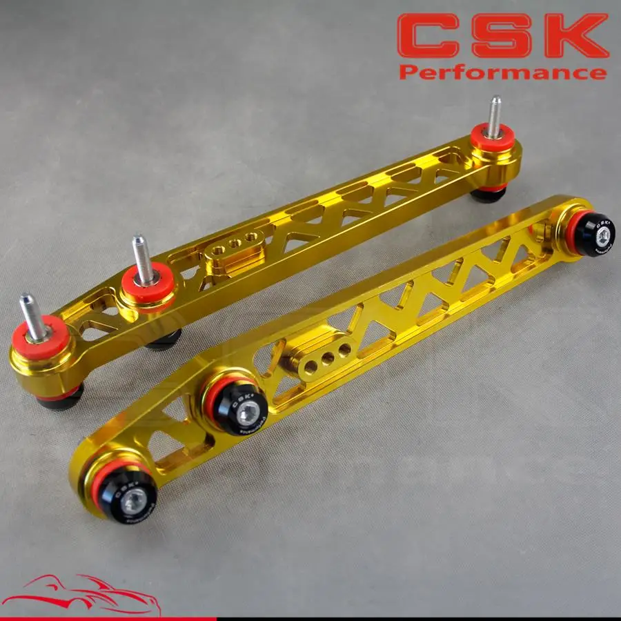 Задние нижние рычаги камеры LCA подходят для 96 00 Honda Civic EK EJ + Втулка Шайба
