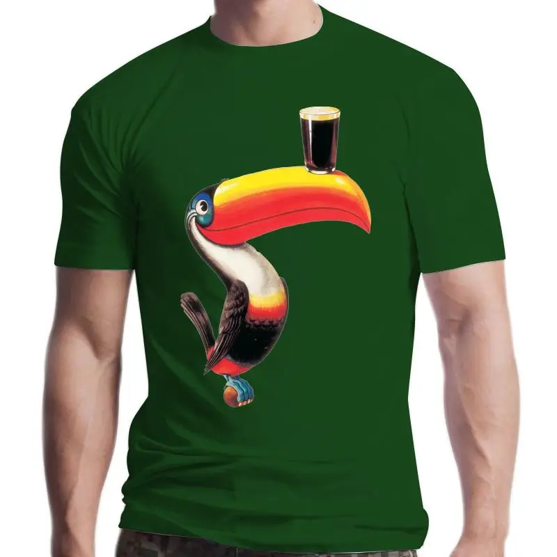 New Guinness Toucan T Shirt 100% Pure Cotton Big Size Lovely Day For A Guinness My Goodness My Guiness Vintage Rare Ad Advertism